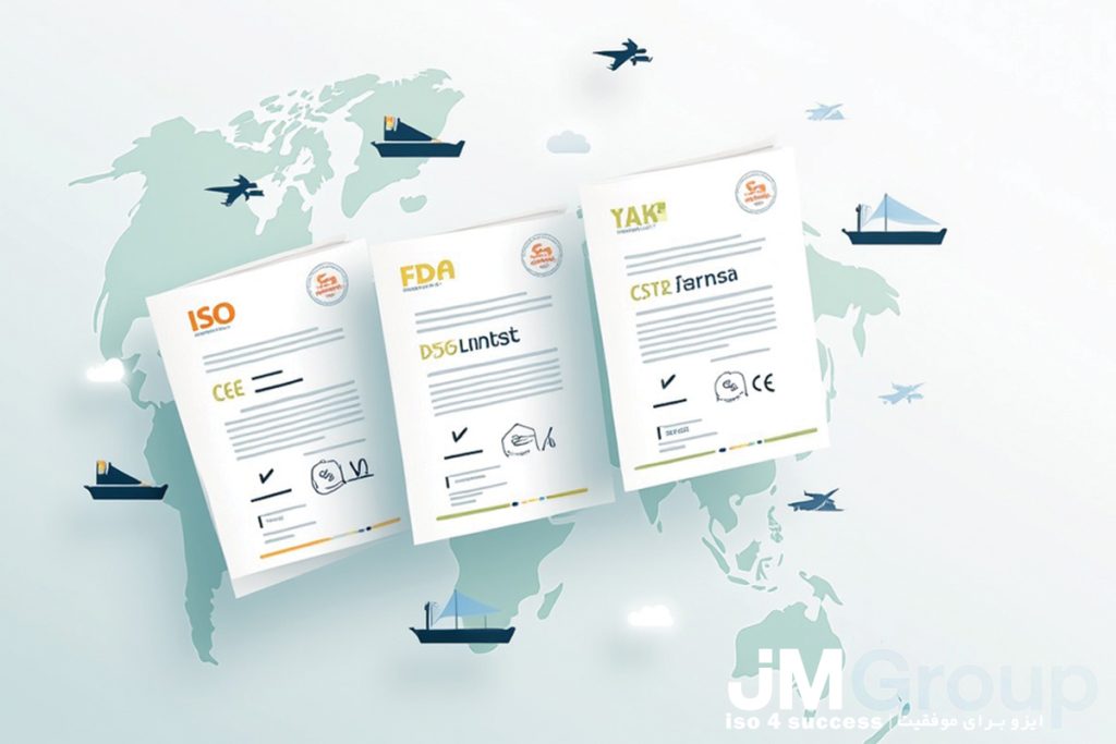 گواهینامه ایزو برای صادرات