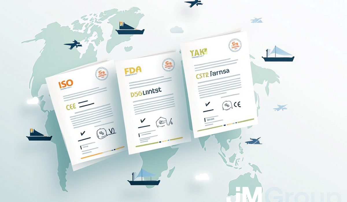 گواهینامه ایزو برای صادرات