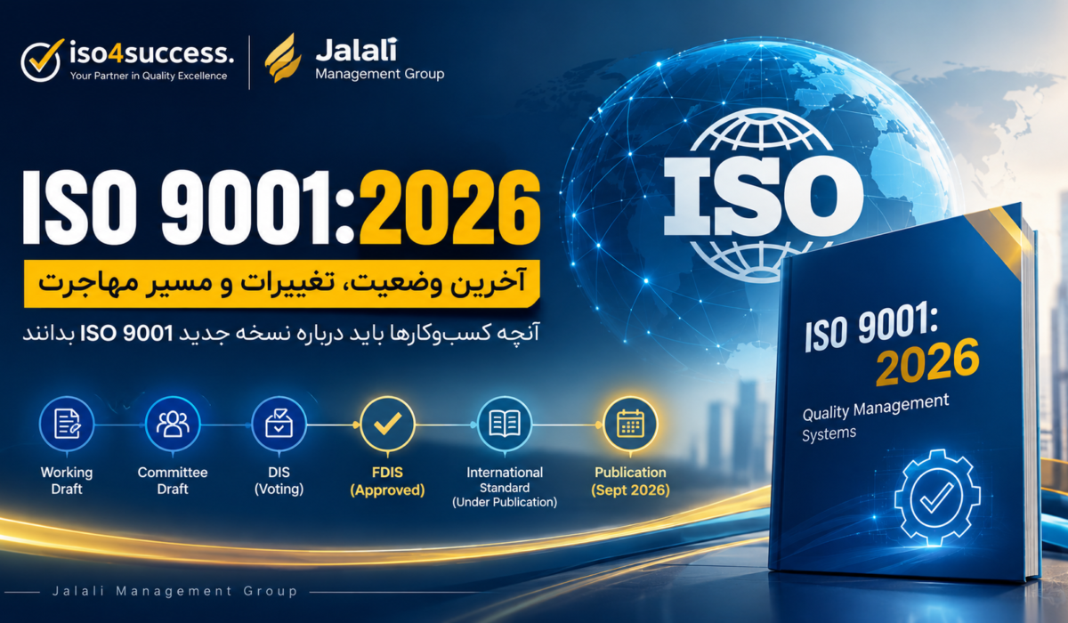 گواهینامه ISO 9001:2026